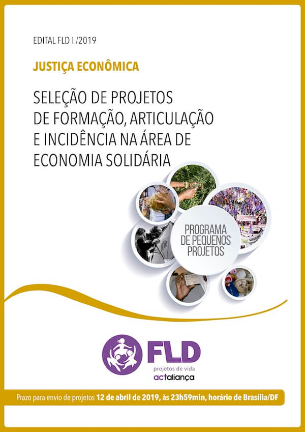EDITAL FLD I / 2019 – JUSTIÇA ECONÔMICA