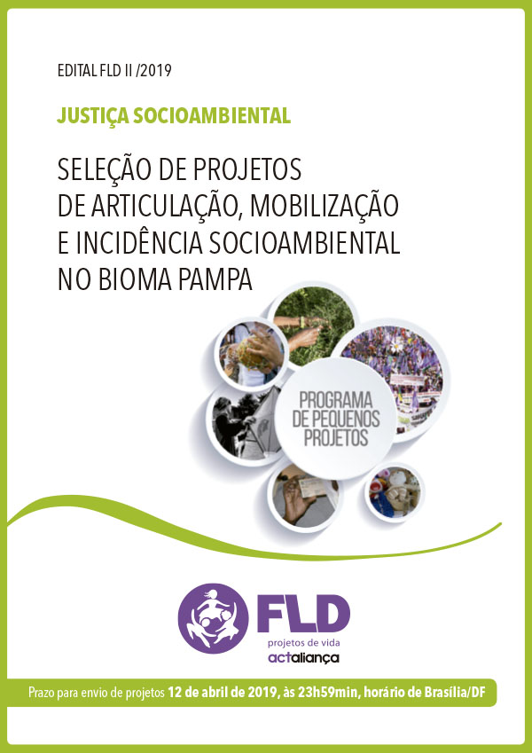 EDITAL FLD II / 2019 – JUSTIÇA SOCIOAMBIENTAL 
