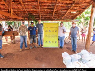 Comunidades indígenas do Oeste do Paraná recebem alimentos agroecológicos