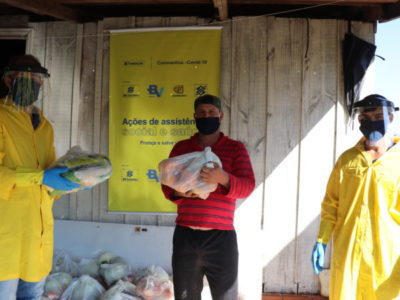 Famílias em vulnerabilidade no Sudoeste do Paraná recebem cestas de alimentos agroecológicos