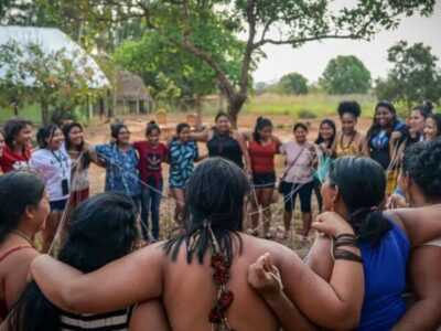 Mulheres indígenas fortalecem suas organizações durante caravana em Rondônia