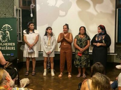 Em noite de lançamento de documentário, mulheres Kaingang mostram a força e a conexão com as araucárias