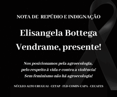 Post Quadra Nota de Pesar Preto e Branco 4b