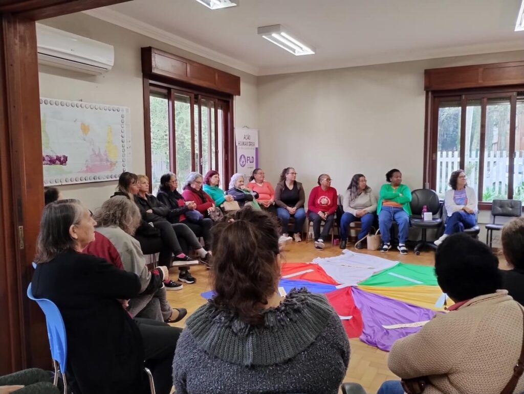 Foto 03 Apoio Psicossocial com mulheres da EcoSol Sao Leopoldo 2 Projet AH ACT FLD 2024