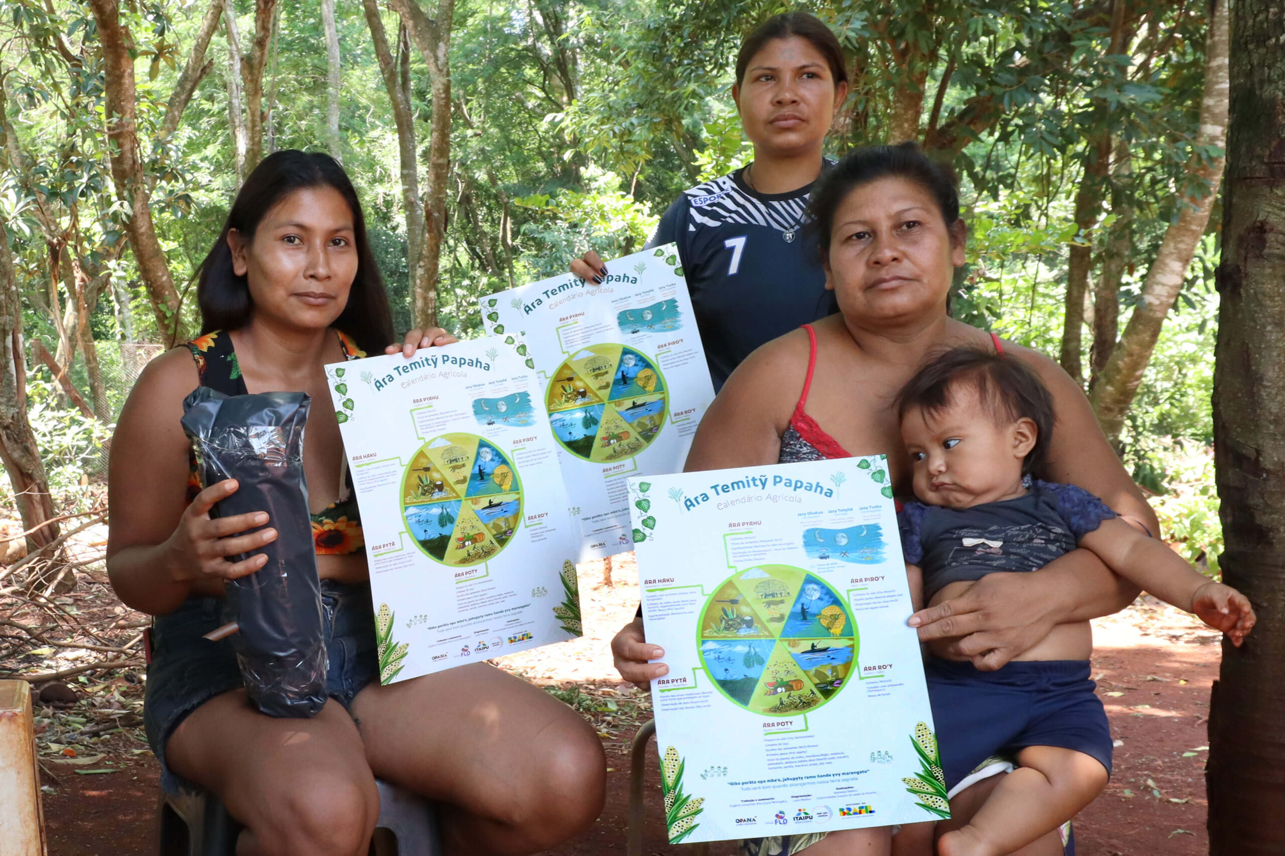 OPANÁ lança calendário agrícola baseado nos ciclos tradicionais do povo Avá Guarani 4 Calendário_Yva Renda (3)