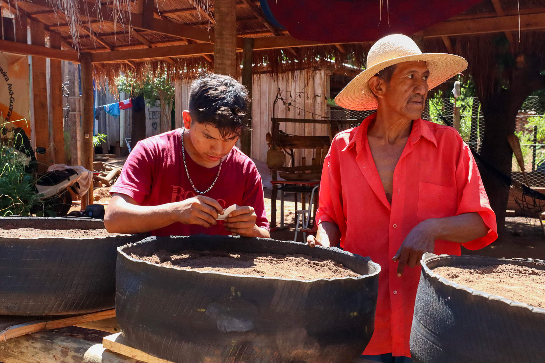 Projeto OPANÁ: Chão Indígena conclui primeira etapa e abre novo ciclo de fortalecimento das comunidades Guarani do Paraná 11 Foto: Fabio Conterno/FLD