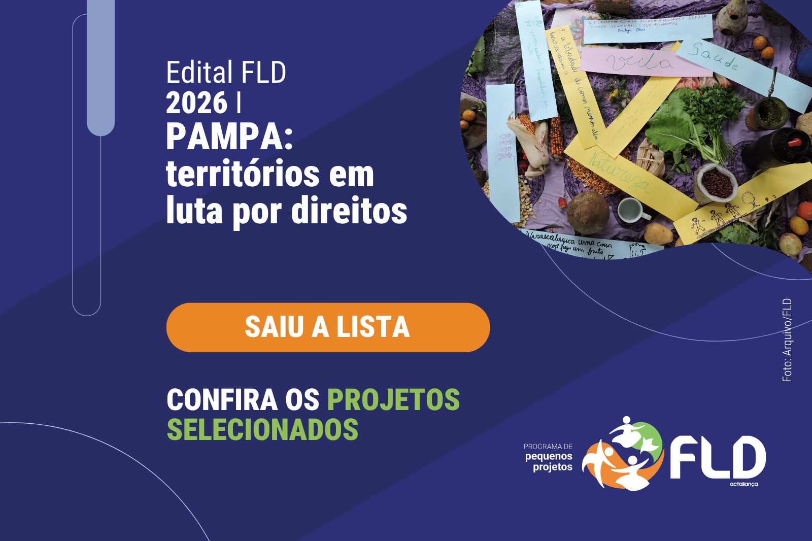 Projetos Selecionados Edital FLD 2026 I