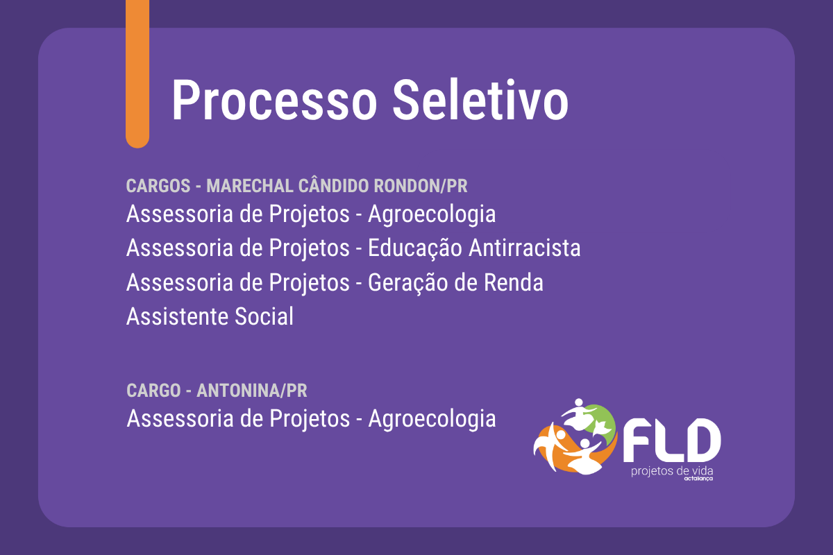 Processo Seletivo para atuação no Paraná