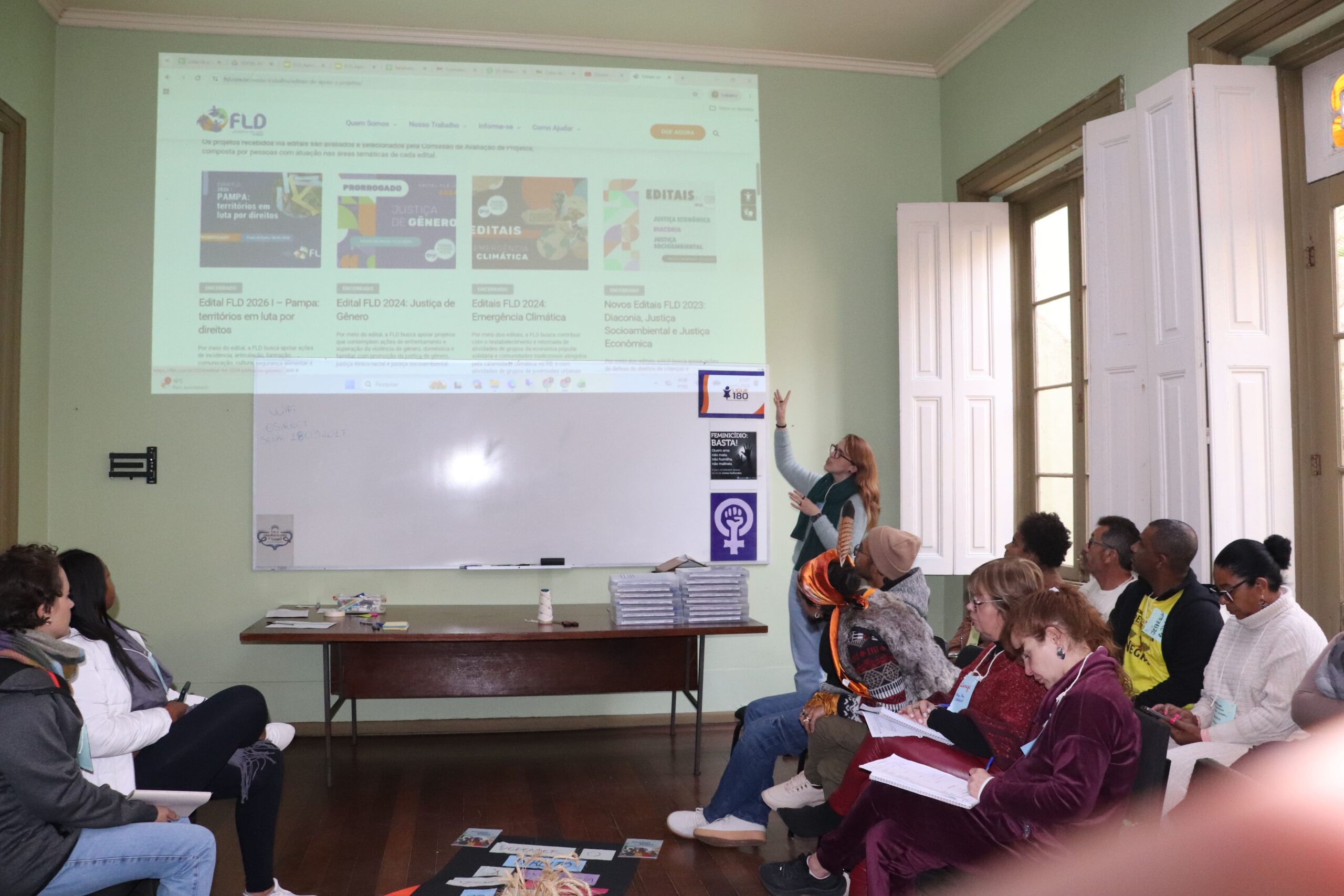 Encontros do Programa de Pequenos Projetos reúnem grupos apoiados pelo edital Pampa: territórios em luta por direitos 7 Encontro PPP Edital Pampa