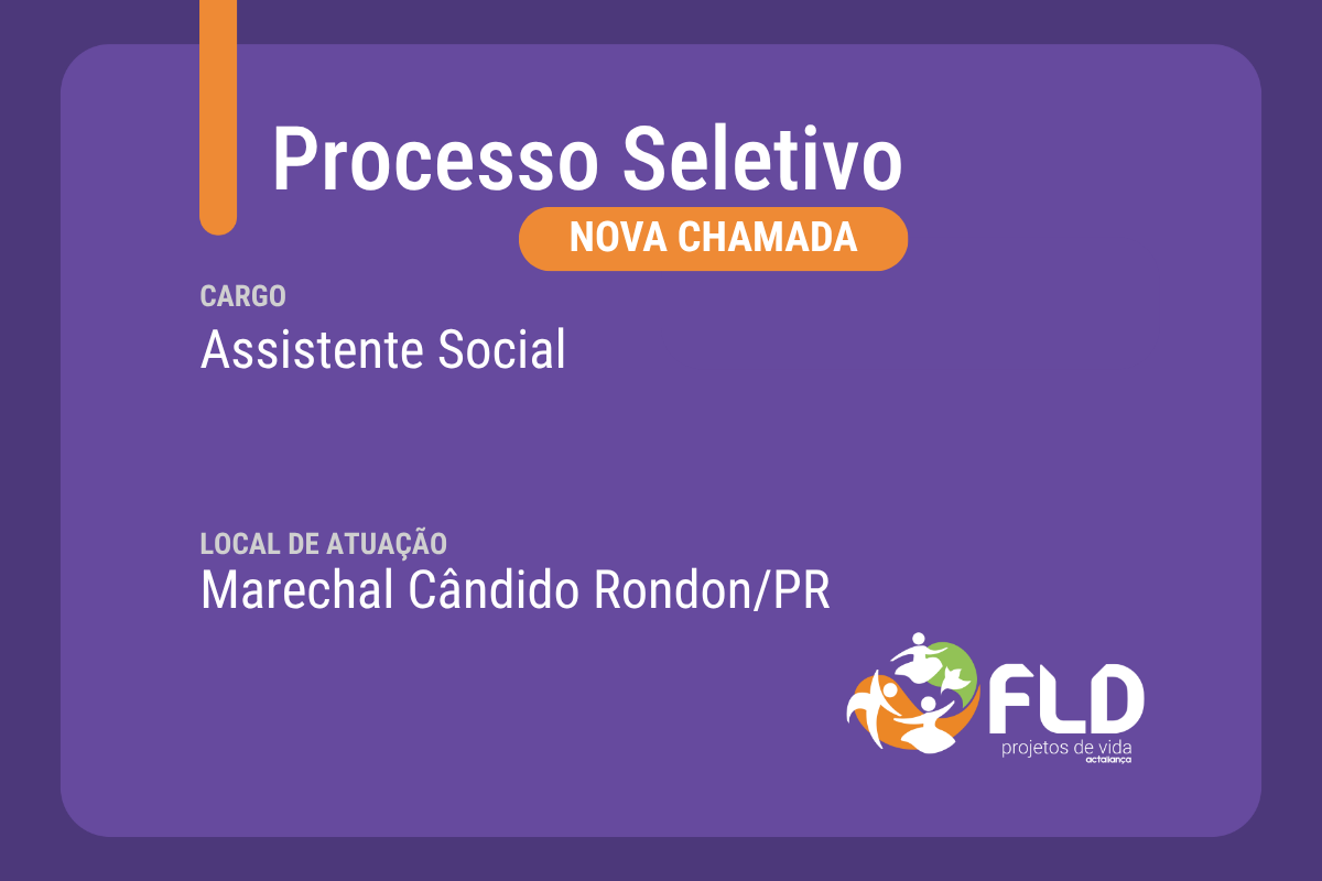 Processo Seletivo para Assistente Social