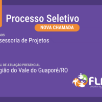 Processo Seletivo para Assessoria de Projetos em Rondônia
