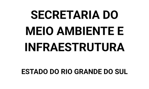 SECRETARIA DO MEIO AMBIENTE E INFRAESTRUTURA 3