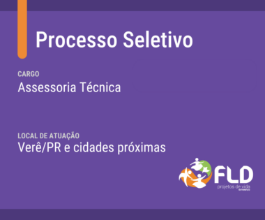 Processo seletivo para Assessoria Técnica em Verê